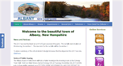 Desktop Screenshot of albanynh.org